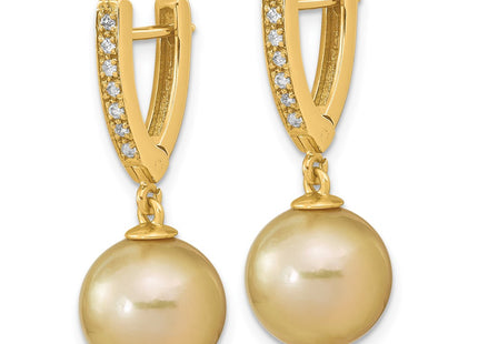14k Yellow Gold Earrings Style XF757E - Classique Jewelry Inc.