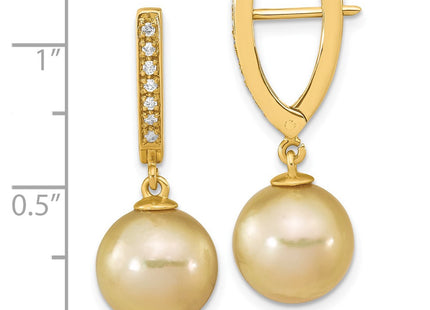 14k Yellow Gold Earrings Style XF757E - Classique Jewelry Inc.