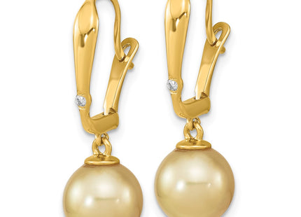 14k Yellow Gold Earrings Style XF758E - Classique Jewelry Inc.