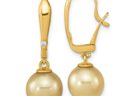 14k Yellow Gold Earrings Style XF758E - Classique Jewelry Inc.