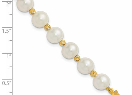 14k Yellow Gold Bracelets Style XF768W - Classique Jewelry Inc.