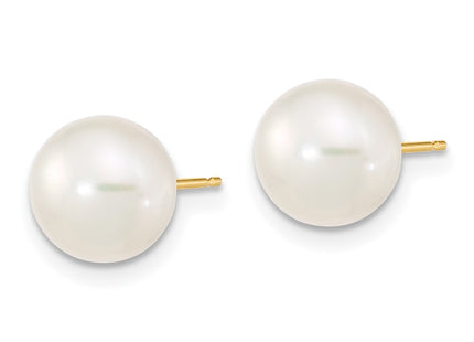 14k Yellow Gold Earrings Style XF769SET - Classique Jewelry Inc.