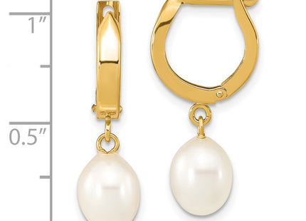 14k Yellow Gold Earrings Style XF792E - Classique Jewelry Inc.