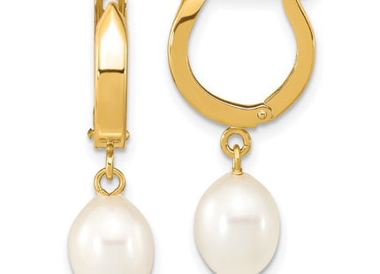14k Yellow Gold Earrings Style XF792E - Classique Jewelry Inc.