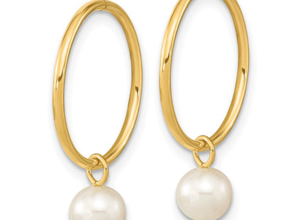 14k Yellow Gold Earrings Style XF794E - Classique Jewelry Inc.