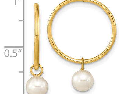 14k Yellow Gold Earrings Style XF794E - Classique Jewelry Inc.