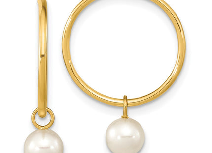 14k Yellow Gold Earrings Style XF794E - Classique Jewelry Inc.