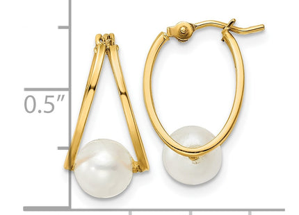 14k Yellow Gold Earrings Style XF798E - Classique Jewelry Inc.