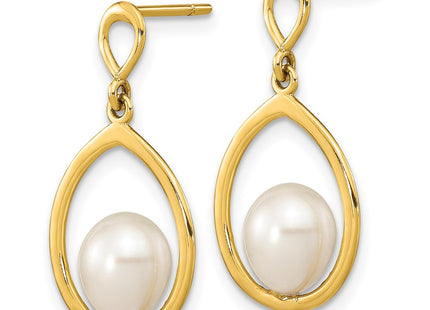 14k Yellow Gold Earrings Style XF799E - Classique Jewelry Inc.