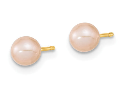 14k Yellow Gold Earrings Style XF806SET - Classique Jewelry Inc.