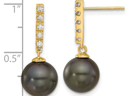 14k Yellow Gold Earrings Style XF812E - Classique Jewelry Inc.