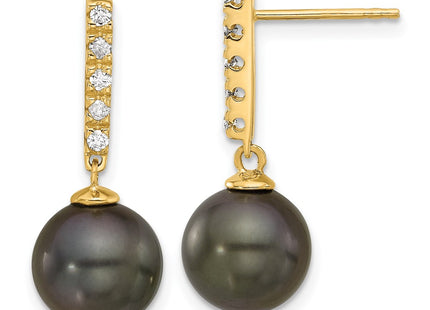 14k Yellow Gold Earrings Style XF812E - Classique Jewelry Inc.