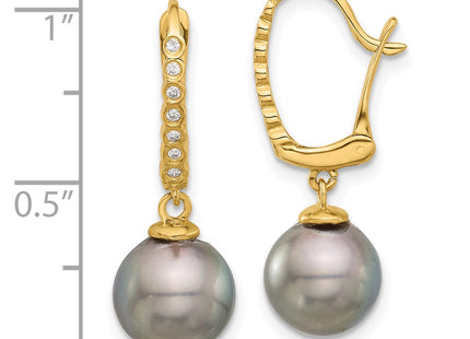 14k Yellow Gold Earrings Style XF814E - Classique Jewelry Inc.