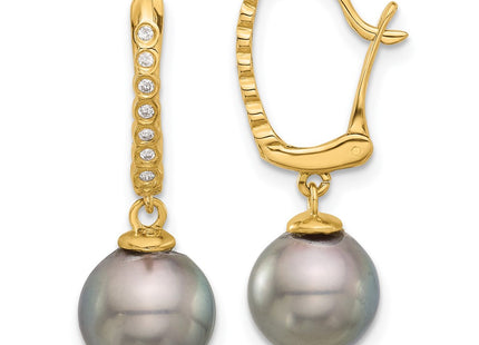 14k Yellow Gold Earrings Style XF814E - Classique Jewelry Inc.