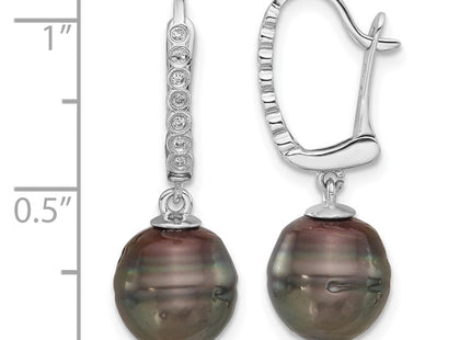 14k White Gold Earrings Style XF815E - Classique Jewelry Inc.