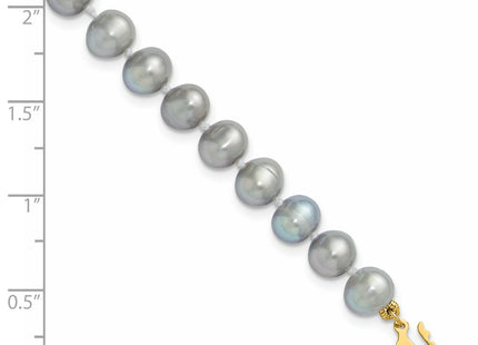 14k Yellow Gold Bracelets Style XF817 - Classique Jewelry Inc.