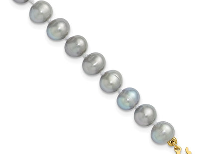14k Yellow Gold Bracelets Style XF817 - Classique Jewelry Inc.