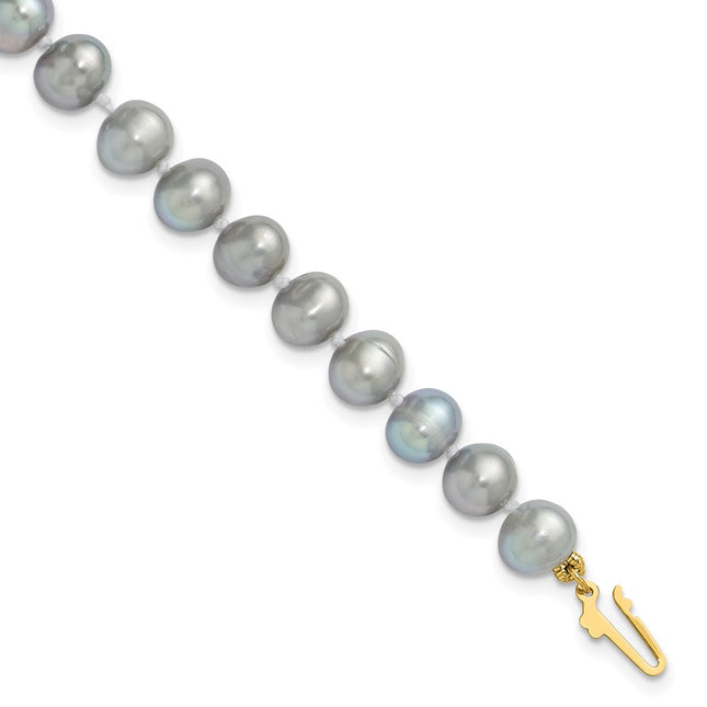 14k Yellow Gold Bracelets Style XF817 - Classique Jewelry Inc.