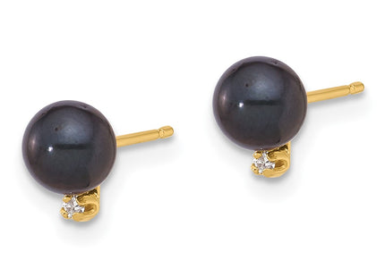 14k Yellow Gold Earrings Style XF833E - Classique Jewelry Inc.