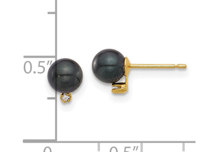 14k Yellow Gold Earrings Style XF833E - Classique Jewelry Inc.