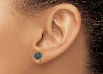 14k Yellow Gold Earrings Style XF834E - Classique Jewelry Inc.