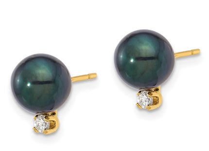 14k Yellow Gold Earrings Style XF835E - Classique Jewelry Inc.