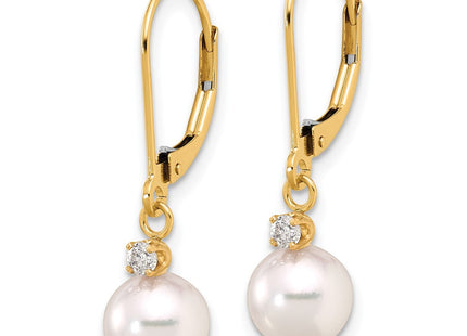 14k Yellow Gold Earrings Style XF836E - Classique Jewelry Inc.