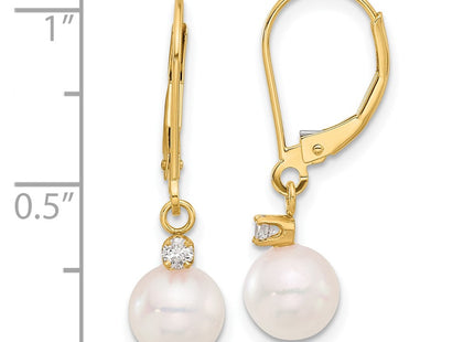 14k Yellow Gold Earrings Style XF836E - Classique Jewelry Inc.