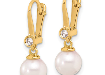 14k Yellow Gold Earrings Style XF837E - Classique Jewelry Inc.