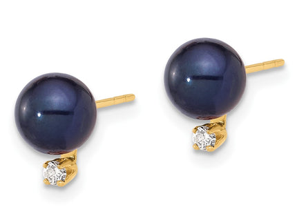 14k Yellow Gold Earrings Style XF844E - Classique Jewelry Inc.