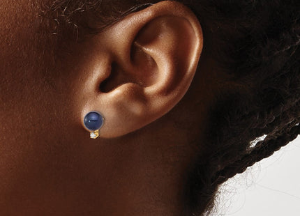 14k Yellow Gold Earrings Style XF844E - Classique Jewelry Inc.