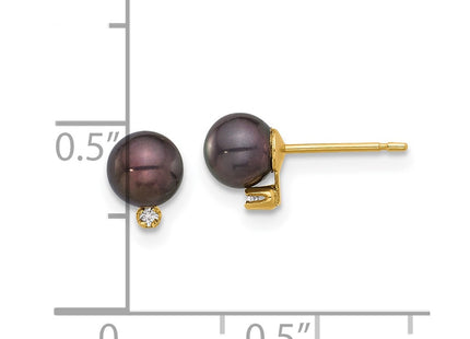 14k Yellow Gold Earrings Style XF845E - Classique Jewelry Inc.