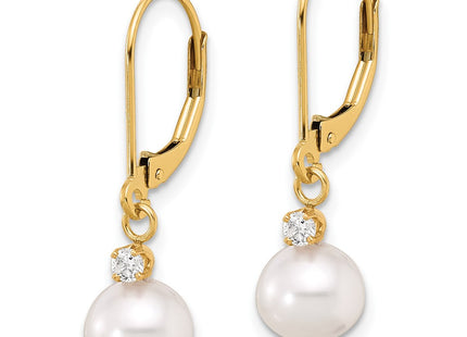 14k Yellow Gold Earrings Style XF850E - Classique Jewelry Inc.