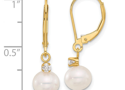 14k Yellow Gold Earrings Style XF850E - Classique Jewelry Inc.
