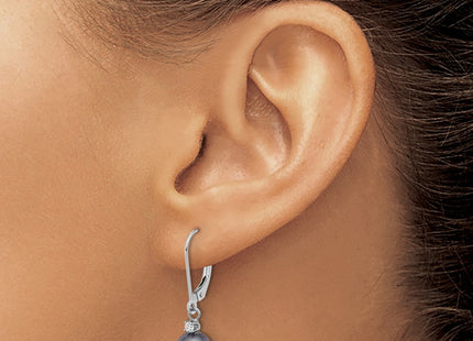 14k White Gold Earrings Style XF851E - Classique Jewelry Inc.