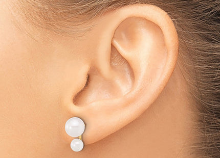 14k Yellow Gold Earrings Style XF857E - Classique Jewelry Inc.