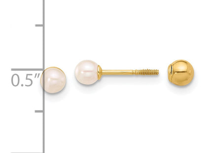 14k Yellow Gold Earrings Style XF858E - Classique Jewelry Inc.