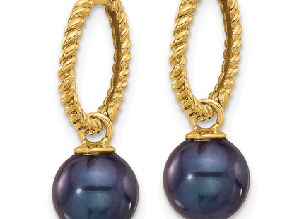 14k Yellow Gold Earrings Style XF859E - Classique Jewelry Inc.