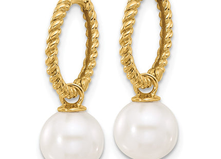 14k Yellow Gold Earrings Style XF859E - Classique Jewelry Inc.