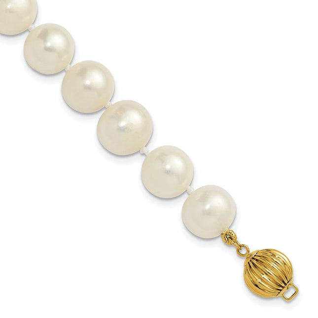 14K gold pearl necklace