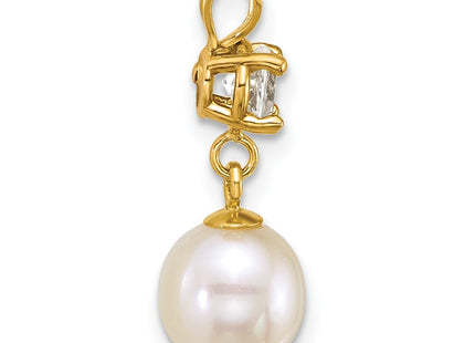 14k Yellow Gold Pendants Style XF878 - Classique Jewelry Inc.