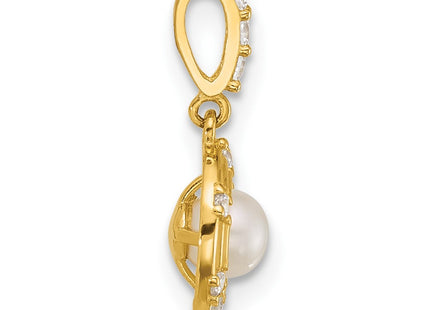 14k Yellow Gold Pendants Style XF880 - Classique Jewelry Inc.