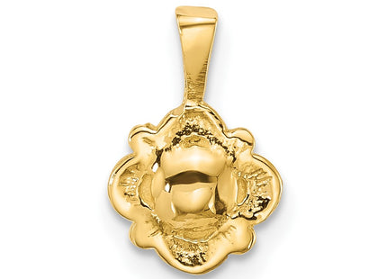 14k Yellow Gold Pendants Style XF881 - Classique Jewelry Inc.