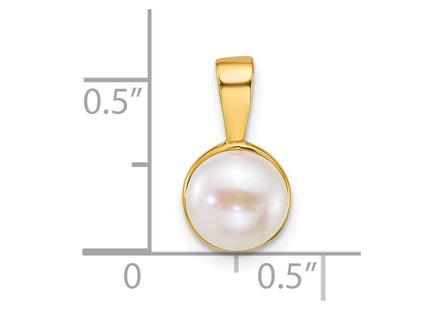 14k Yellow Gold Pendants Style XF884 - Classique Jewelry Inc.