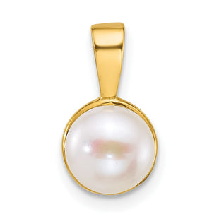 14k Yellow Gold Pendants Style XF884 - Classique Jewelry Inc.