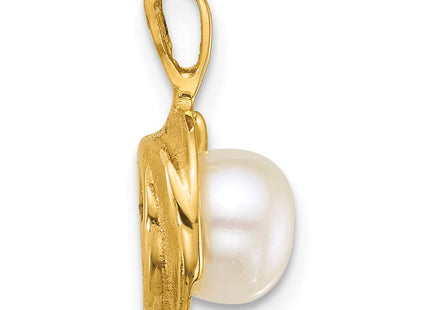 14k Yellow Gold Pendants Style XF886 - Classique Jewelry Inc.