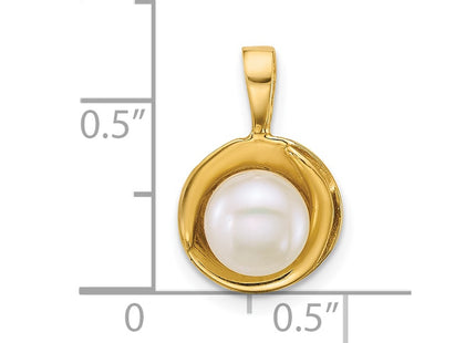 14k Yellow Gold Pendants Style XF886 - Classique Jewelry Inc.