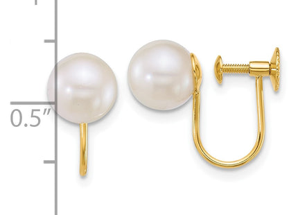 14k Yellow Gold Earrings Style XF889E - Classique Jewelry Inc.