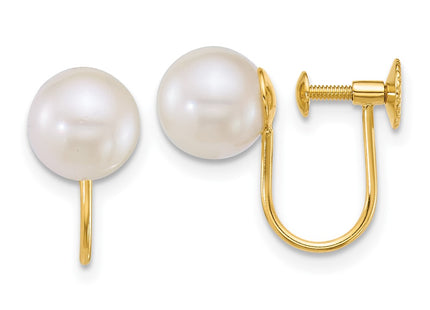 14k Yellow Gold Earrings Style XF889E - Classique Jewelry Inc.