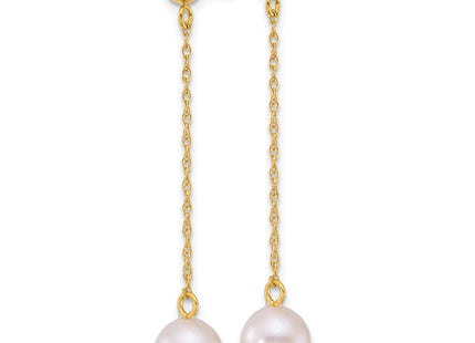 14k Yellow Gold Earrings Style XF890E - Classique Jewelry Inc.